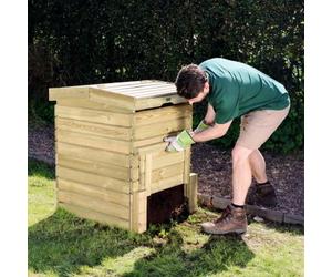 Eco Hive Garden Composter Wood 96cm by Zest