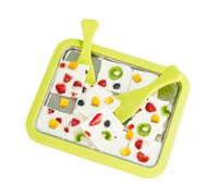 Eco Ice-Roll Kit, Reusable Frozen Dessert Maker with Bamboo Spatulas, Zero Waste Packaging