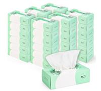 ECO Kingdom 2-Ply Facial Tissues, 36 Box Pack, 160 Sheets Per Box - Soft, Gentle & Absorbent Everyday Tissue for Face, Nose & Home, 20 cm x 20 cm Sheets