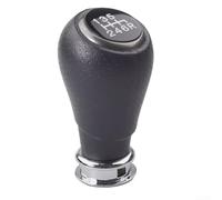 Eco Leather Gear Shift Knob for Honda V 2006 2011 6 Speed + R with Chrome Accents for Improved Interior Style
