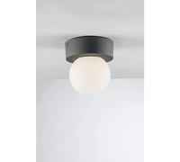 Eco-Light Outdoor Ceiling Light Skittle Anthracite IP54 Max. 28W E27 Lamp Light