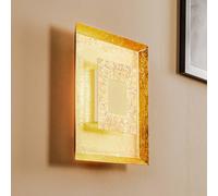Eco-Light Window LED wall light 32 x 32 cm, gold
