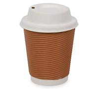 ECO LINE PLA Corrugated Paper Cup 12oz 360ml Pack 12pcs
