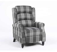 Eco Living Balmoral Premier Recliner Armchair Grey