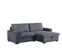Eco Living Isabella Chaise Jumbo Cord Sofa
