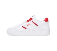 Eco Low Apple Sneaker Red/White - male - MoEa - Sneakers - White - 12 UK - Shoes 12 UK