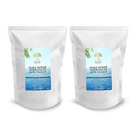 Eco-Lux 100% Pure Natural Epsom Salts Premium Magnesium Sulphate Bath Soak Reviving, Rejuvenating, Relaxing, calming muscle soak therapy (10KG (2x5kg))