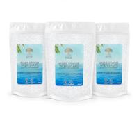 Eco Lux UK Epsom Salts Premium 100% Pure Natural (Food Grade) Magnesium Sulphate Bath Soak Relieving Sore Muscles, Rejuvenating, Relaxing, Supports Sleep, Calming Therapy (15kg - 3x5kg)