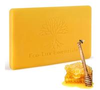 Eco Lux Yellow Beeswax Block 400g 100% Natural Organic Bees Wax Cosmetic Grade, Triple-Filtered Bee Wax for DIY Skin Care, Lip Balm, Lotion and Candle Making