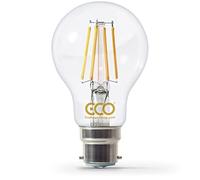 ECO Luxurious 40W Energy Saving LED Light Bulb, Low Energy 4W LED Filaments, Warm White, Clear Glass, B22 Bayonet, Perfect for Kitchen and Home, Long-Lasting 25000Hrs Lifetime