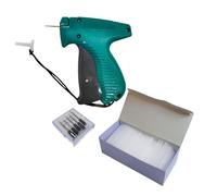 Eco Mark111 Tag Gun Starter Kit - Steel Needle + Replacements + 5000x 20mm Clear Barbs - Standard Use Only