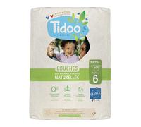 Eco Nappies Natural Veil T6 16-30 kg, Jumbo Pack of 34 Nappies