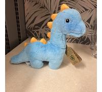 Aurora, 35056, Eco Nation Dipper Diplodocus Dinosaur, 8In, Soft Toy, Blue