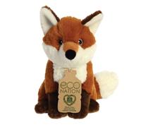 Aurora, 35009, Eco Nation, Fox, 9In, Soft Toy, Brown & White