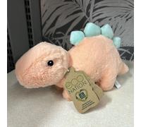 Aurora, 35058, Eco Nation Steggy Stegosaurus Dinosaur, 8In, Soft Toy, Orange