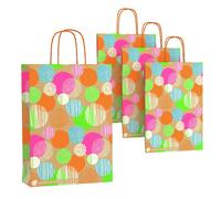 Eco Nature Polkadot Gift Bag - Pack of 4