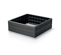 (ECO naturo, Square 75cm x 75cm) Garden Raised Grow Beds -STRONG- Various Sizes Vegetable Herb BOX Planter Trough