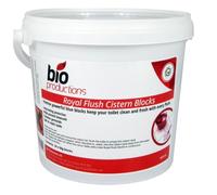 Eco & Non-Bio CISTERN BLOCKS - 24 Blocks Per Tub Bio Productions ROYAL FLUSH