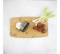 Eco-Pebble Garlic Press + Board (Set of 2) Also perfect as a Ginger Press