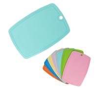 ECO Plastic Chopping Board for Kitchen | BPA-Free, Non-Slip, Dishwasher Safe Cutting Board | Durable, Knife-Friendly Surface | 31.8 x 21.9 cm | Easy to Clean, Lightweight & Space-Saving (Turquoise)