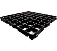 Eco Plastic - Pave Gravel Grid - Grass Gravel Retention - Made of 100% Reclaimable Plastic - Landscape Gravel Grid System - Ground Stabilization & Water Retention - 5 Square Meter - 20x Grids