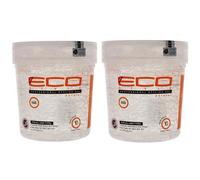 ECO Professional Styling Gel Krystal Maximum Hold Alcohol Free 710ml Pack of 2