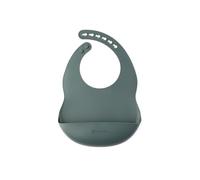 eco rascals Silicone Baby Bib - Dishwasher Safe, BPA Free, Feeding Bibs with Wide Food Crumb Catcher Pocket for Babies & Toddlers (Teal)