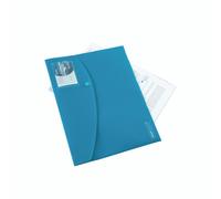 Rapesco ID Popper Wallet A4 + Solid Assorted (Pack of 5) 0701