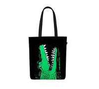 Eco Right Aesthetic Canvas Tote Bag for Women: Spacious, Zippered Closure, Reusable, Ideal for Beach, Shopping, Travel, School, Groceries - Cute & Eco-Friendly Gift for Girls, Teachers, Mothers
