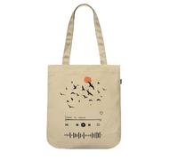 Eco Right Aesthetic Tote Bag, Premium Tote Bags for Women, 100% Organic Cotton Tote Bag with Zip for Travel, College, Gifts & Daily Use