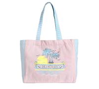 Eco Right Large Canvas Tote Bags for Women, Large Beach Bag, Foldable Travel Bag with Outer Pockets & Inner Zipper Pocket