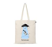 Eco Right Unisex's Stoffbeutel, Tote Bag Aesthetic, Einkaufstasche Canvas Tragetasche & Stofftasche Damen Dead