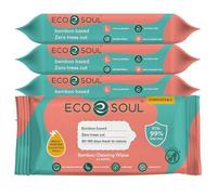 ECO SOUL 100% Bamboo Cleaning Wipes (8 Pack)
