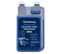 Eco Strong RV Toilet Holding Tank Treatment | Powerful Bioactive Odor Destroyer with Black Water Waste Digesting Enzymes [High Potency 33oz - Lavender]