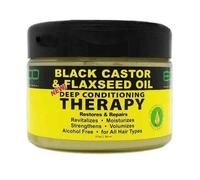 Eco Style Black Castor & Flaxseed Oil Deep Conditioning Therapy 325ml