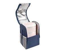 Eco Thermal Carrier - Foldable Insulation, Portable Lunch Bag Alternative, Leak-Resistant Cooling Basket, Reusable Thermal Food Holder, Compact Picnic Box, Travel Storage Container
