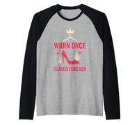 Eco Thrift Life Vintage Reseller Sustainable Style Hustle Raglan Baseball Tee