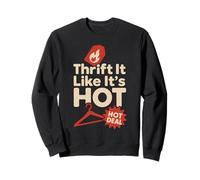Eco Thrift Life Vintage Reseller Sustainable Style Hustle Sweatshirt