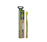 Eco Toothbrush Premium, 6,580 Bristles, Gentle on Teeth and Gums, Dark Green Nordics