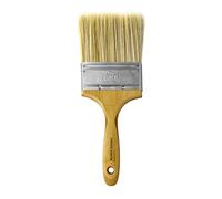 Eco-Union Ecobrushes - Eco-Friendly Wood Brush With A Bamboo Handle. Perfect For Use As An Indoor Or Outdoor Brush Perfect For Wood Dye 4" - Pack of 12