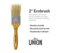 Eco Union Lifelong Durability Bamboo Handle Eco-Friendly Paint Brush - 2"