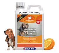 Eco Urine Deterrent & Deodoriser Spray Big Value 2.5L Refill Urine Stop for Cat And Dog Repellent Stop Cats And Dogs Repeat Marking Indoors And Outdoors 100% Natural Enzyme Urine Destroyer