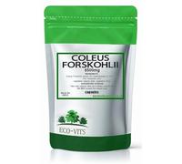 ECO-VITS Coleus Forskohlii 8500mg 120 Capsules, Recyclable Packaging, Sealed Pouch, Supports Healthy Metabolism & Body-Composition, Blood Pressure & Circulation Support