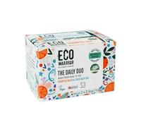 Eco Warrior Daily Duo Shampoo & All Over Body Soap Bars, Vegan, 2 x 100g