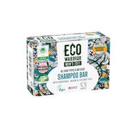 Eco Warrior Men's Moisturising Shampoo Bar, Argan & Coconut, Vegan, 100g