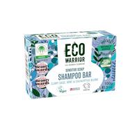 Eco Warrior Sensitive Shampoo Bar, White Clay, Clary Sage & Mint, 100g