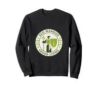 Eco Warrior Vegan Living - Plant Powered Vegan Sweatshirt