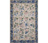 Eco-Washable Gardens Lady Rose Rug - 160X230 cm