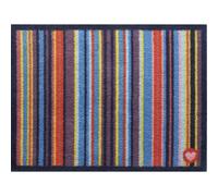 Eco-Washable Mat Multicolour Striped - 50X75 cm