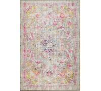 Eco-Washable Multicolour Rug Vintage Design - 120X185 cm